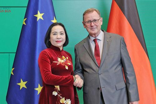 Phó Chủ tịch Quốc hội Nguyễn Thị Thanh hội đàm, làm việc tại Quốc hội Liên bang Đức