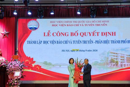 Thành lập Phân hiệu Học viện Báo chí và Tuyên truyền tại thành phố Huế