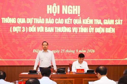 Điện Biên: Rà soát công tác cán bộ, tăng cường kiểm soát quyền lực