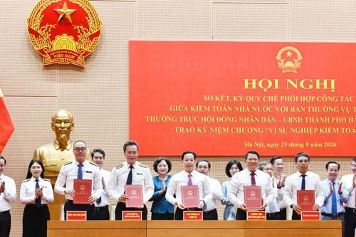 Kiểm toán Nhà nước tăng cường phối hợp với Hà Nội và Sơn La trong quản lý tài sản công