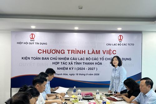 Hiệp hội QTDND Việt Nam: Tăng cường kết nối, tạo sức bật mới cho hệ thống quỹ tại Thanh Hóa