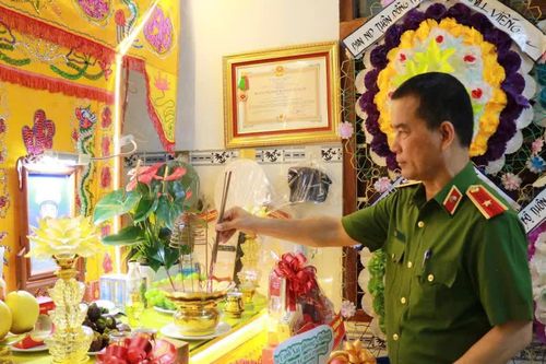 Cục Cảnh sát phòng chống tội phạm về môi trường tri ân người có công