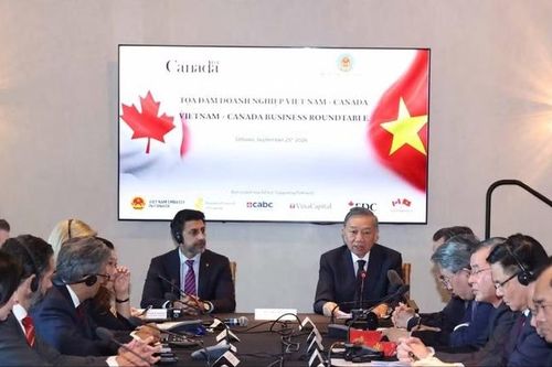 Tổng Bí thư, Chủ tịch nước Tô Lâm dự Tọa đàm Doanh nghiệp cấp cao Việt Nam-Canada