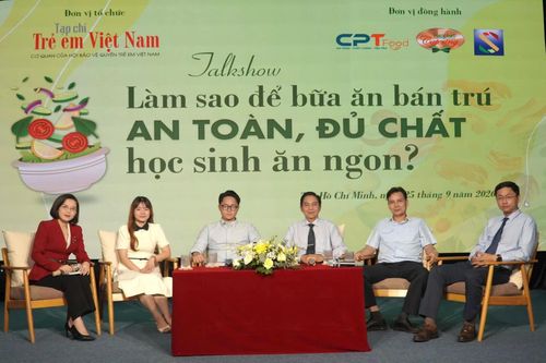 Talkshow cùng giải bài toán bữa ăn bán trú an toàn, đủ chất, ngon miệng