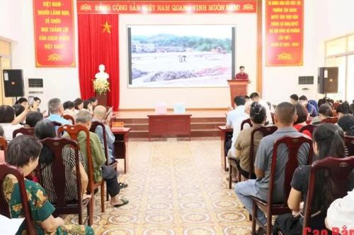 127 hộ dân bốc thăm lô đất khu tái định cư Dự án mỏ sắt Nà Rụa