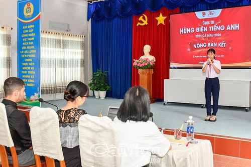 52 thí sinh tranh tài tại vòng bán kết Cuộc thi Hùng biện tiếng Anh