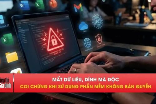 Dùng phần mềm crack có thể 'rước' cả mã độc vào máy tính