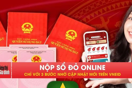 Cách nộp sổ đỏ trên VNeID bằng điện thoại đơn giản, dễ thực hiện