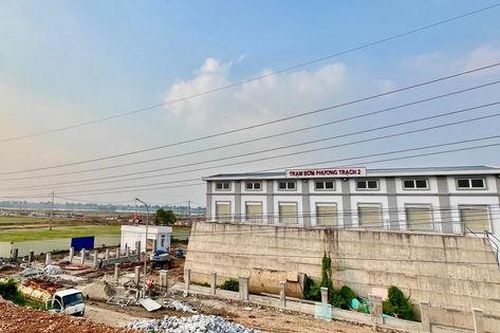 Cận cảnh dự án chống ngập phía Bắc Hà Nội đang gấp rút về đích