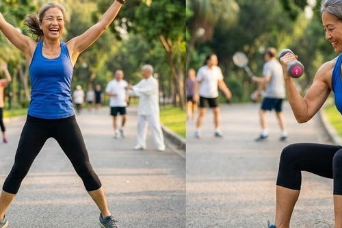 Người trên 50 tuổi nên tập cardio hay tập tạ để giảm cân?