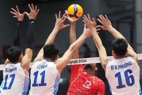 Tuyển bóng chuyền nam Việt Nam thua Ấn Độ trận ra quân ASIAD 2026