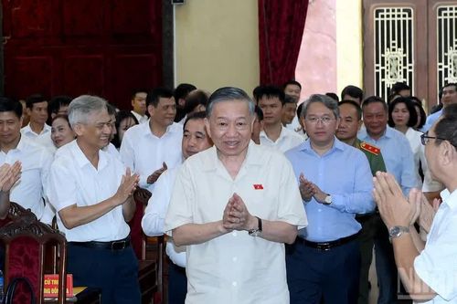 Tổng Bí thư, Chủ tịch nước Tô Lâm tiếp xúc cử tri trước Kỳ họp thứ 2, Quốc hội khóa XVI