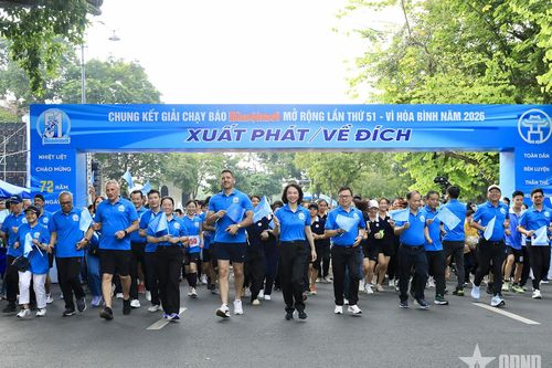 Sôi nổi chung kết Giải chạy Báo Hànộimới mở rộng lần thứ 51 - Vì hòa bình năm 2026