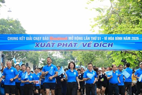 Chung kết Giải chạy Báo Hànộimới mở rộng lần thứ 51 - Vì hòa bình năm 2026