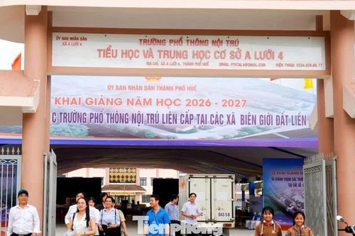9 trường vùng biên Huế thí điểm dạy tiếng Lào