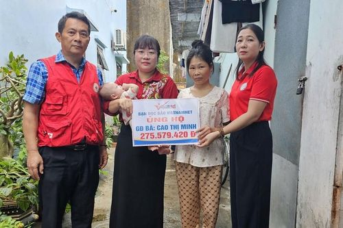 Bạn đọc ủng hộ thêm hơn 33 triệu đồng cho bà Cao Thị Minh ở Quảng Trị