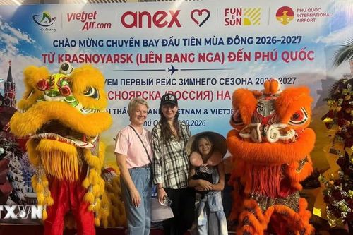 An Giang đón chuyến bay thẳng đầu tiên đưa du khách từ Nga đến Việt Nam