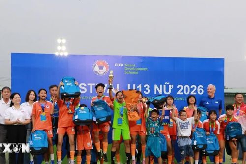 Hồng Ngự Đồng Tháp vô địch Festival Bóng đá nữ U13