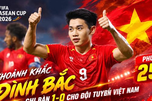 Khoảnh khắc Việt Nam thắng trận ra quân FIFA ASEAN CUP 2026