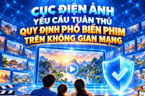 [Infographic] Quy định phổ biến phim trên không gian mạng