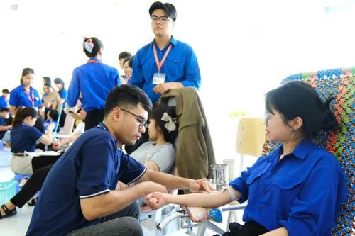 269 sinh viên Trường Đại học Quy Nhơn hiến máu tình nguyện
