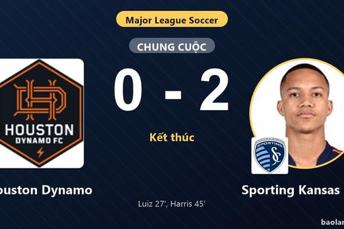 Thua Sporting Kansas City 0-2, Houston Dynamo vẫn cùng đối thủ giành vé vào vòng 1/16