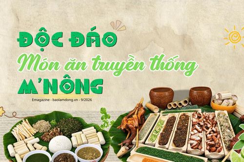 Độc đáo món ăn truyền thống M'nông