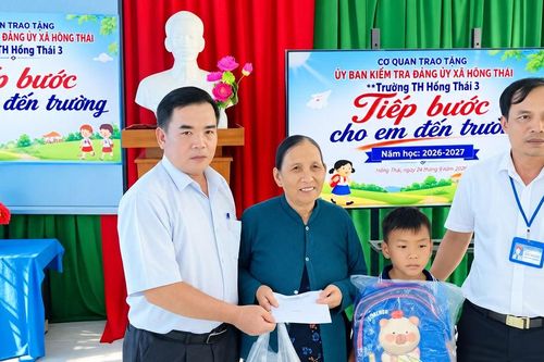Dân vận khéo đi vào đời sống vùng Chăm xã Hồng Thái