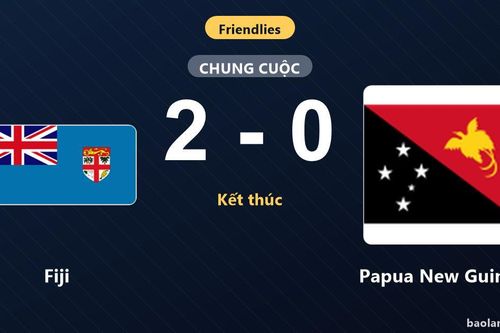 Thống kê trận đấu Fiji 2-0 Papua New Guinea: Fiji giành chiến thắng chung cuộc