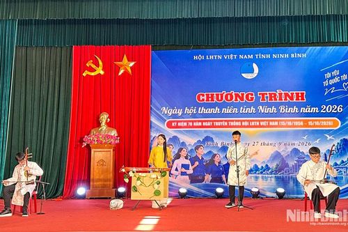 Sôi nổi Ngày hội Thanh niên tỉnh Ninh Bình năm 2026