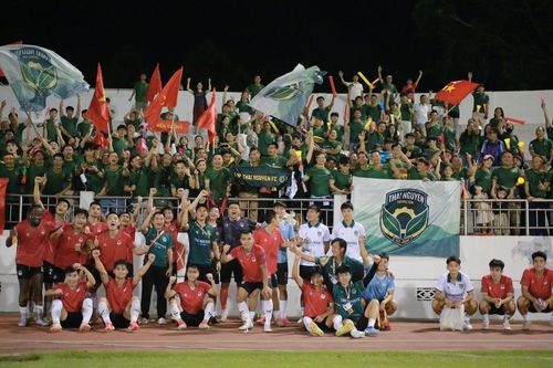 Thắng đậm Bình Minh Sài Gòn, FC Thái Nguyên chiếm ngôi đầu bảng V.League 2