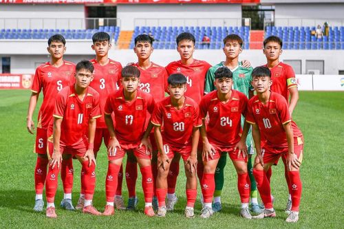 U16 Việt Nam thua sát nút Trung Quốc tại CFA Team China 2026