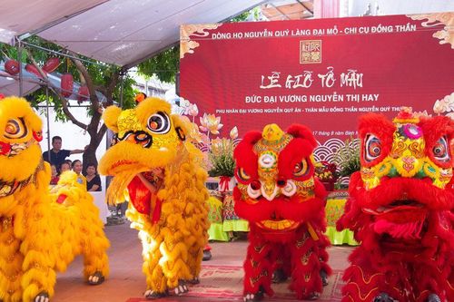 Hà Nội: Trang trọng Lễ giỗ Tổ Mẫu Chánh Phu nhân Nguyễn Thị Hay