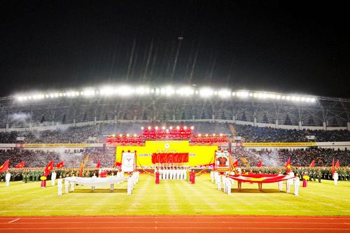 Thái Nguyên khai mạc Đại hội Thể dục thể thao lần thứ X