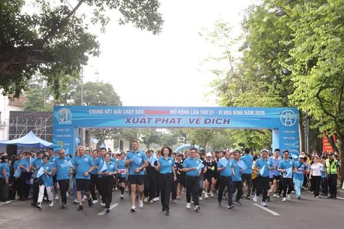 Những bước chạy kết nối cộng đồng vì hòa bình