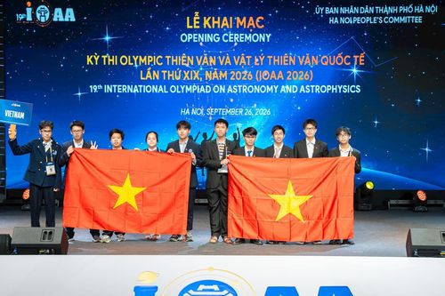 IOAA 2026: Hà Nội hội tụ tài năng trẻ, kết nối tri thức quốc tế