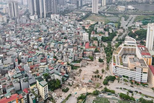 Bàn giao mặt bằng đường nối Phạm Hùng – Lê Đức Thọ