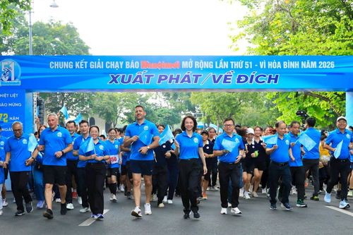 Những bước chạy kết nối, lan tỏa hình ảnh Thủ đô