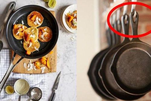 Dùng nồi, chảo hàng chục năm, chưa chắc bạn đã biết công dụng hay ho của chiếc lỗ nhỏ trên cán