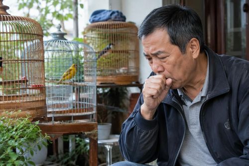 Ho khan sau thời gian nuôi chim, gà, đến viện phát hiện phổi xơ hóa