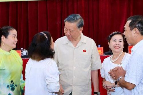 Tổng Bí thư, Chủ tịch nước Tô Lâm tiếp xúc cử tri Hà Nội