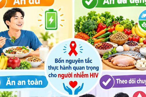 Người nhiễm HIV nên ăn thế nào để duy trì sức khỏe và hệ miễn dịch?