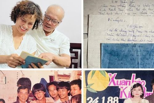 Những lá thư tình viết vội và đám cưới đầm ấm nghĩa tình của chàng đội trưởng Công an Hà Nội