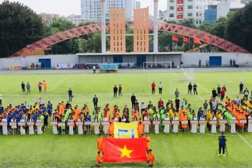 Giải bóng đá học sinh THPT Hà Nội 2026 lập kỷ lục số đội tham dự