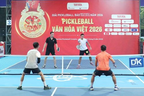 Giải Pickleball Báo Văn Hóa năm 2026:Khi thể thao trở thành nhịp cầu lan tỏa văn hóa