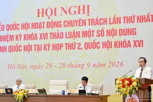 [Ảnh] Hội nghị đại biểu Quốc hội hoạt động chuyên trách lần thứ nhất, nhiệm kỳ khóa XVI