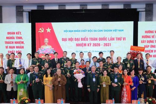 Đại hội đại biểu toàn quốc Hội Nạn nhân chất độc da cam/dioxin Việt Nam lần thứ VI, nhiệm kỳ 2026-2031