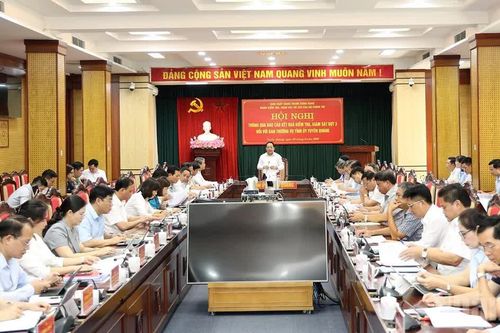 Thông báo kết quả kiểm tra, giám sát đợt 3 đối với Ban Thường vụ Tỉnh ủy Tuyên Quang