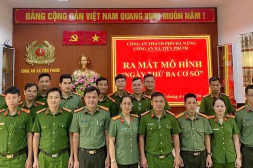 Công an xã Tiên Phước 'Gần dân nhất'
