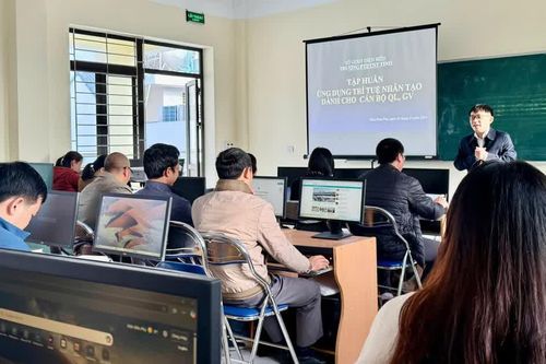 Cách trường dân tộc nội trú ứng dụng AI vào giảng dạy